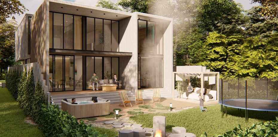 Egyedi faárnyékolók, fa designelemek